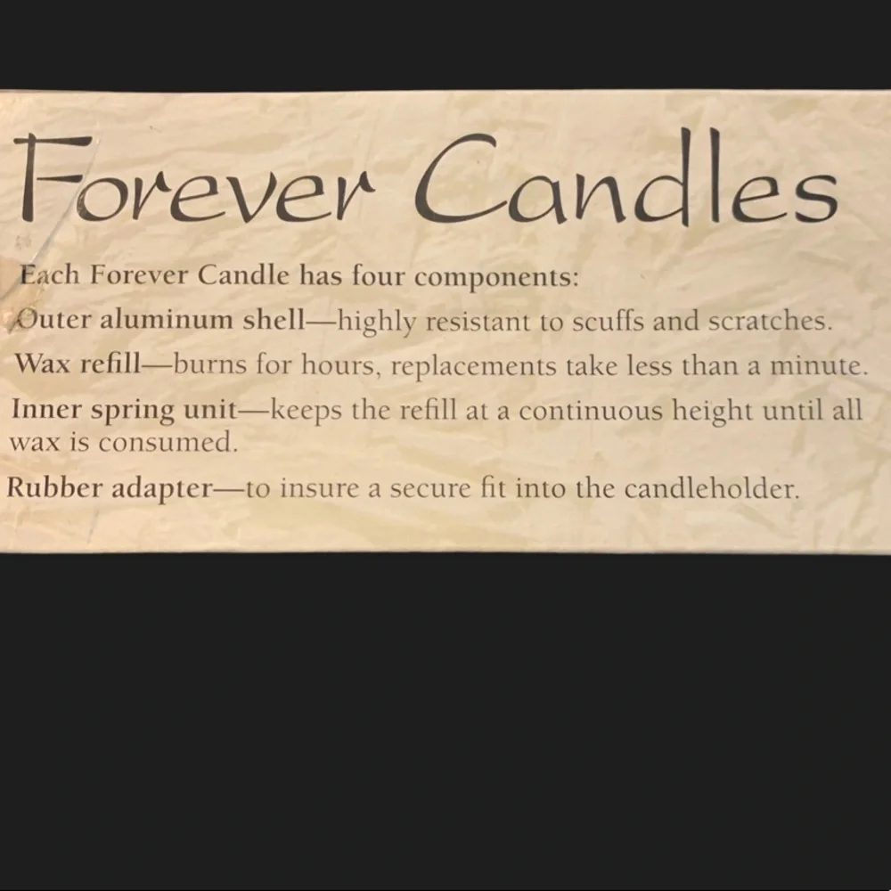 Forever Candles nib formal